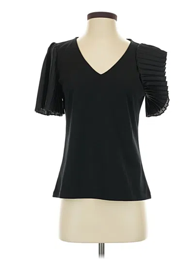 Ann Taylor Short Sleeve T-shirt In Gray