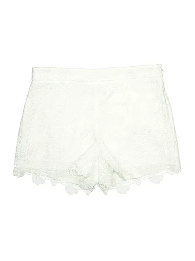 Pre-owned Ann Taylor Shorts In Ivory