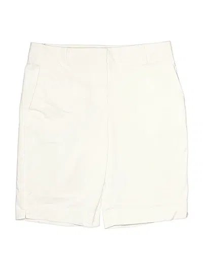 Pre-owned Ann Taylor Shorts In Ivory