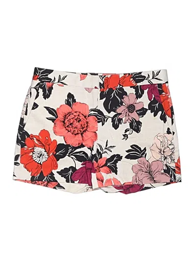 Pre-owned Ann Taylor Shorts In Ivory