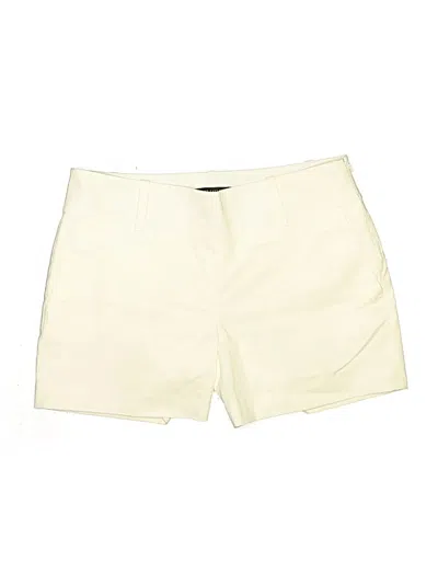 Pre-owned Ann Taylor Shorts In Ivory