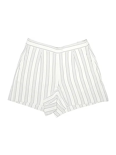 Pre-owned Ann Taylor Shorts In Ivory