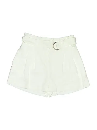 Pre-owned Ann Taylor Shorts In Ivory