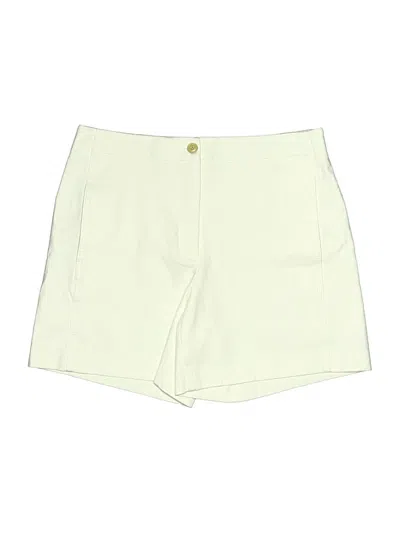 Pre-owned Ann Taylor Shorts In Ivory
