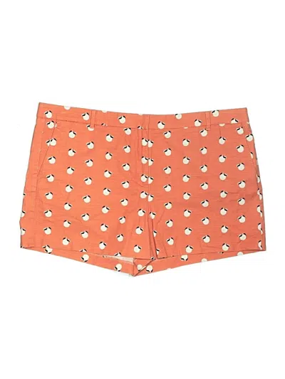 Pre-owned Ann Taylor Shorts In Orange