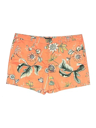 Pre-owned Ann Taylor Shorts In Orange