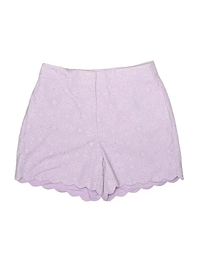 Pre-owned Ann Taylor Shorts In Purple