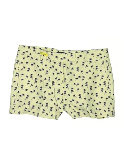 Pre-owned Ann Taylor Shorts In Yellow