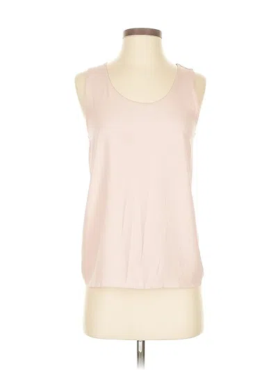 Pre-owned Ann Taylor Sleeveless Blouse In Pink