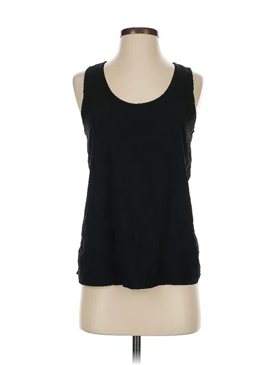 Pre-owned Ann Taylor Sleeveless T-shirt In Black