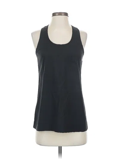 Pre-owned Ann Taylor Sleeveless Top Black Halter Neckline Tops