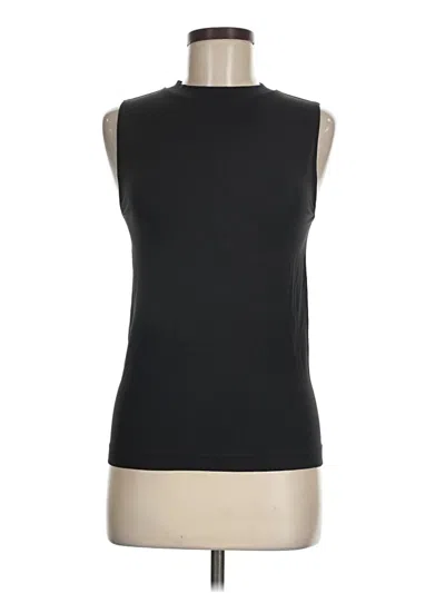 Pre-owned Ann Taylor Sleeveless T-shirt In Black