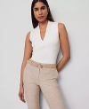 Ann Taylor Sleeveless V-neck Top