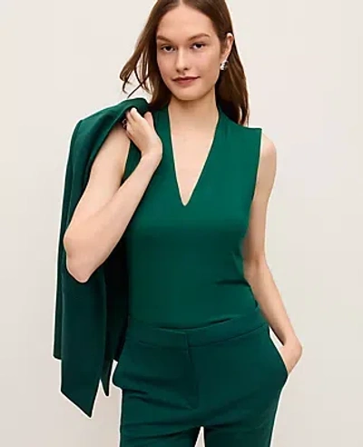 Ann Taylor Sleeveless V-neck Top