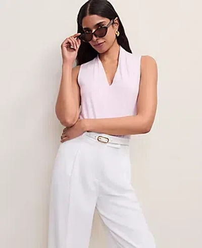 Ann Taylor Sleeveless V-neck Top