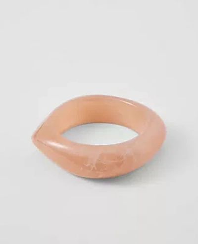 Ann Taylor Square Stone Cuff Bracelet In Green