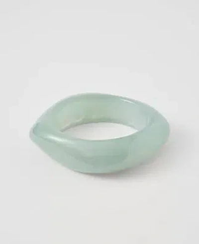Ann Taylor Square Stone Cuff Bracelet In Neutral