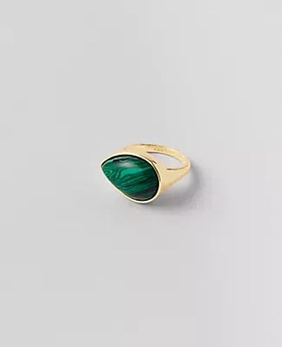 Ann Taylor Statement Ring In Goldtone