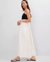 Ann Taylor Strappy Linen Blend Maxi Dress