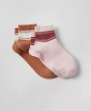 Ann Taylor Striped Ankle Sock Set