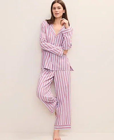 Ann Taylor Striped Pajama Set