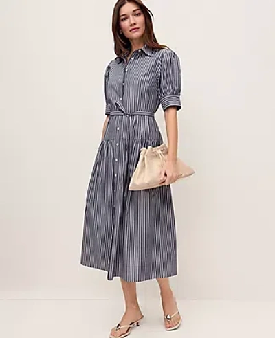 Ann Taylor Striped Shirtdress