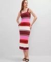 Ann Taylor Striped Sweater Dress