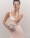 Ann Taylor Studio Collection Sequin Tank Top In Metallic Champagne
