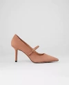 Ann Taylor Suede Mary Jane Pump In Brown