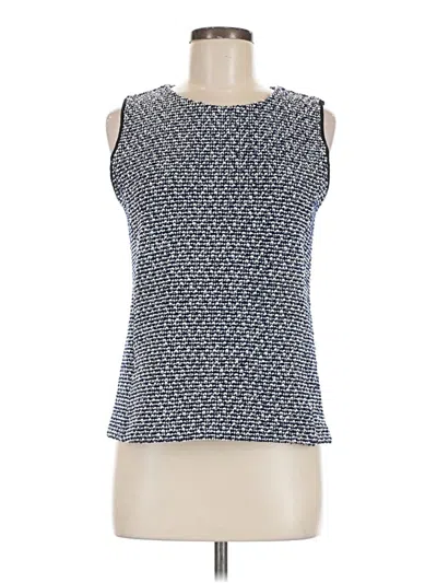 Pre-owned Ann Taylor Sweater Vest In Blue