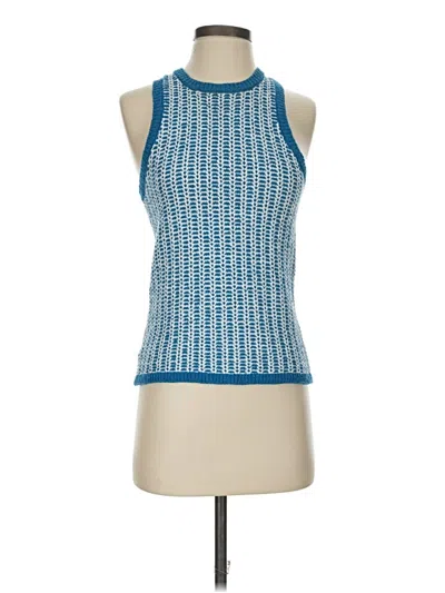 Ann Taylor Sweater Vest In Blue