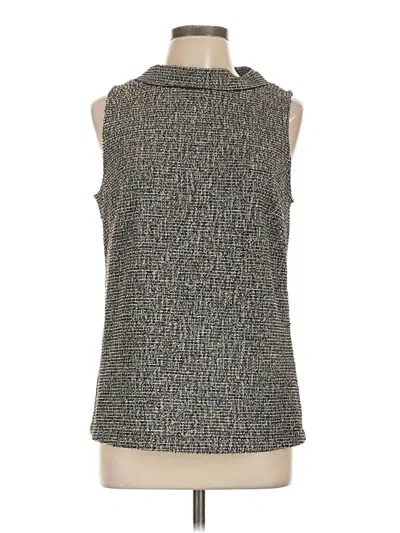 Pre-owned Ann Taylor Sweater Vest In Gray