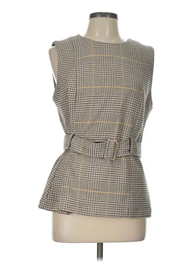 Pre-owned Ann Taylor Sweater Vest In Gray