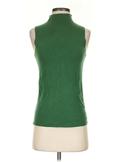 Pre-owned Ann Taylor Sweater Vest In Green