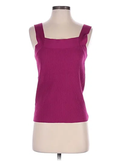 Pre-owned Ann Taylor Sweater Vest In Pink