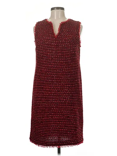Pre-owned Ann Taylor Sweater Vest In Red