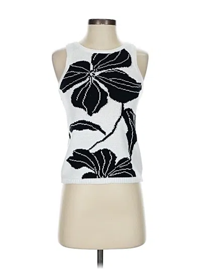 Ann Taylor Sweater Vest In White