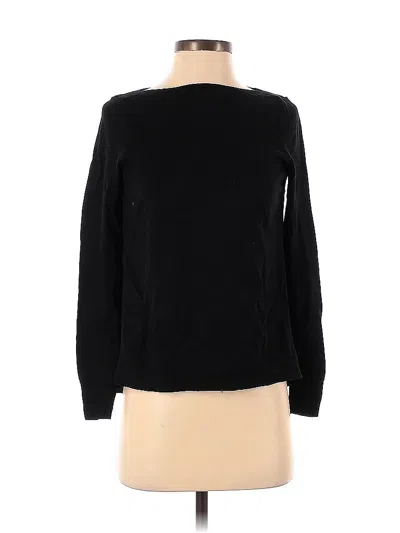 Pre-owned Ann Taylor Sweatshirt In Black