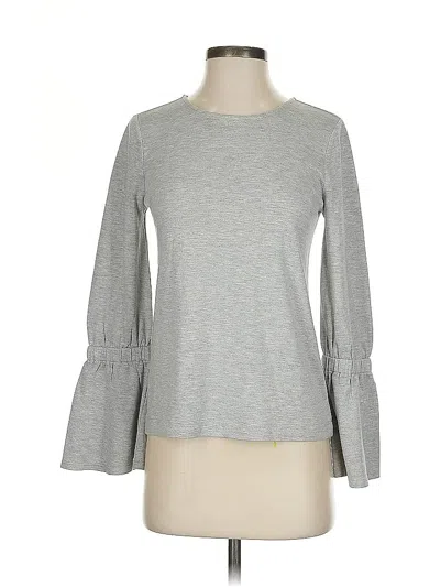 Pre-owned Ann Taylor Sweatshirt In Gray