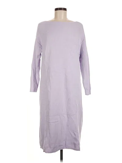 Pre-owned Ann Taylor Sweatshirt In Purple