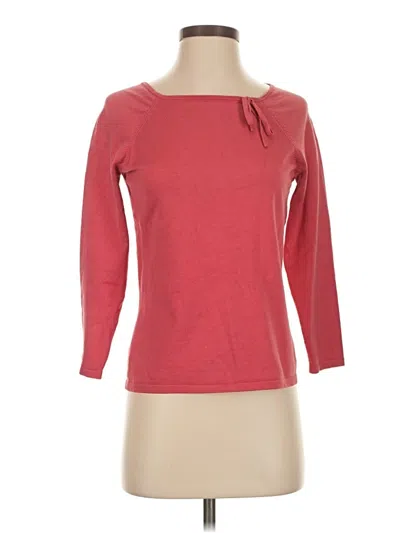 Pre-owned Ann Taylor Sweatshirt In Red