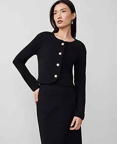 Ann Taylor Tailored Lady Jacket In Black