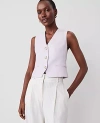 Ann Taylor Tailored Vest In Orchid Hush