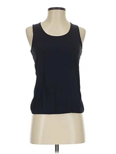 Pre-owned Ann Taylor Tank Top Black Halter Neckline Tops