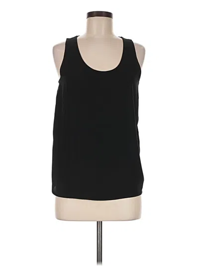 Pre-owned Ann Taylor Tank Top Black Halter Neckline Tops