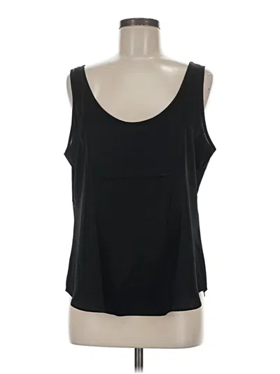 Pre-owned Ann Taylor Tank Top Black Strapless Neckline Tops