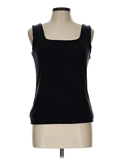 Pre-owned Ann Taylor Tank Top Black Strapless Neckline Tops