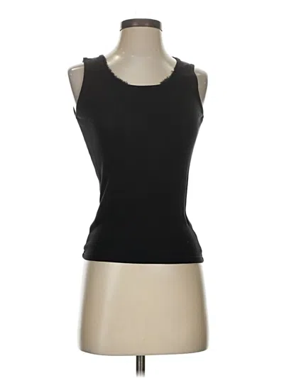 Pre-owned Ann Taylor Tank Top Black Strapless Neckline Tops