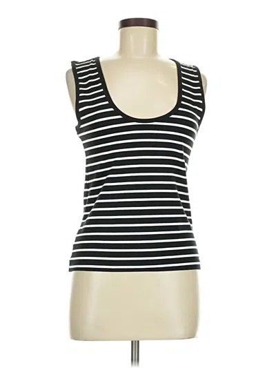 Pre-owned Ann Taylor Tank Top Black Strapless Neckline Tops