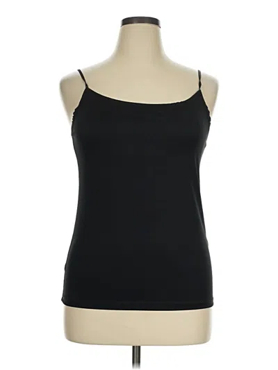 Pre-owned Ann Taylor Tank Top Black Strapless Neckline Tops